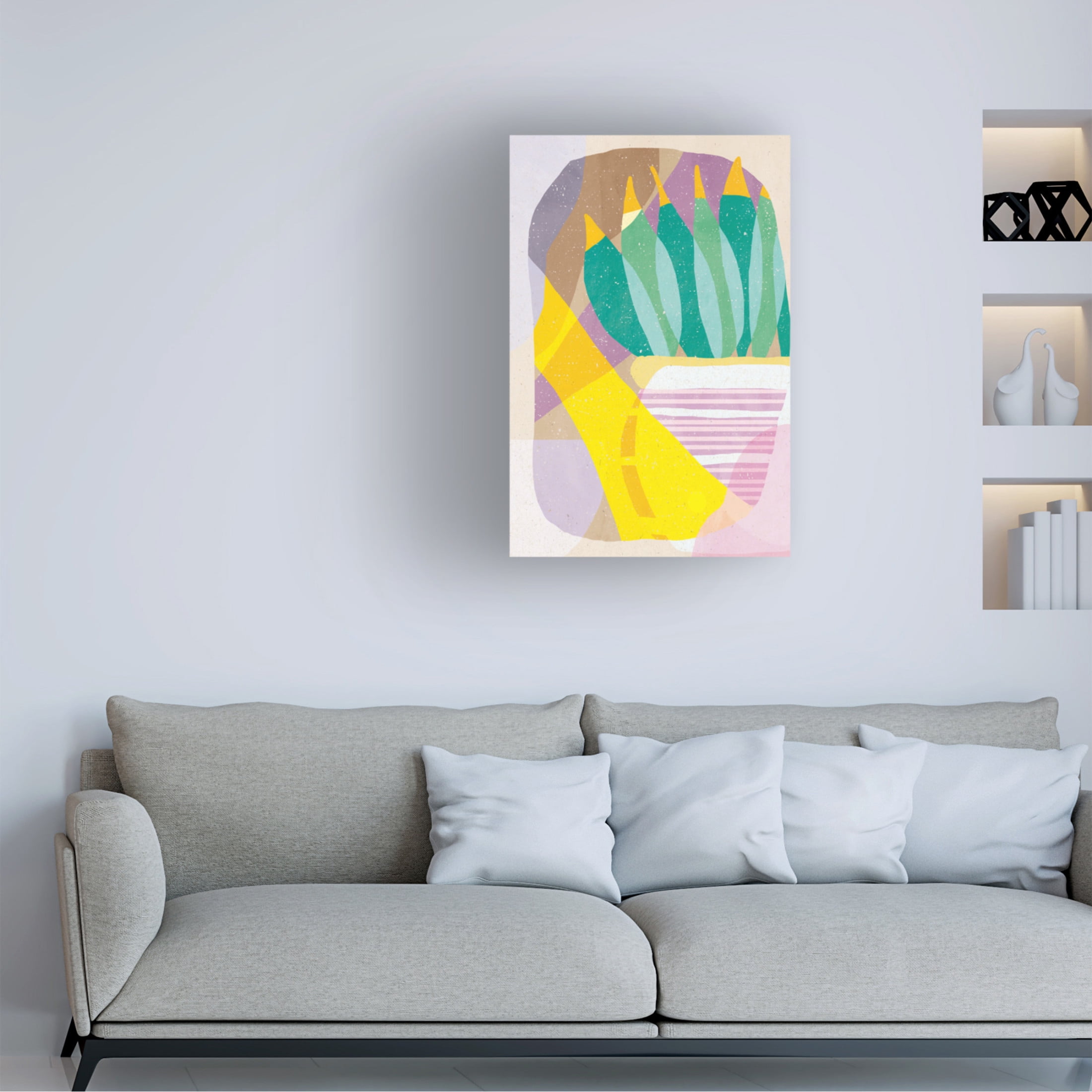 Trademark Fine Art Aylin Demir Plant in the Sun Canvas Wall Art