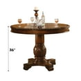 thumbnail image 4 of ACME Chateau De Ville Counter Height Table in Cherry, 4 of 11