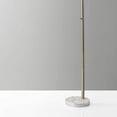 thumbnail image 6 of 11" X 48" X 73.5"  Brass Metal Arc Lamp, 6 of 7