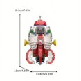 thumbnail image 4 of S.S. Dolphin Ideal Spaceship Model 503 Pieces From Puzzle Video Game Pikmin Spacecraft Toy Birthday Christmas Halloween Role-playing Gifts, 4 of 4