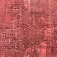 thumbnail image 1 of Ahgly Company Indoor Square Oriental Red Industrial Area Rugs, 4' Square, 1 of 4