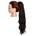 thumbnail image 2 of SAYFUT 24" Hair Piece Ponytail Clip On Extension Long Thick Wavy Curly Heat-Resisting Pony Tails Synthetic Hair Extensions for Women, 2 of 8