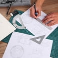 thumbnail image 6 of Mr. Pen- Professional Geometry Set, 17 pcs, Silver Geometry Kit for Artists, Metal Rulers and Compasses, Mechanical Pencil Set, 6 of 6