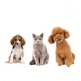 thumbnail image 1 of Tijeras Chunker curvadas hacia abajo Herramienta de corte de pelo de acero inoxidable Tijeras de adelgazamiento de pelo de perro colorido Tijeras de 65 pulgadas Yinane cizallas para trocear curvas, 1 of 8