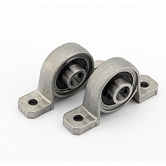 Zinc Alloy Rust-proof Durable Pillow Block Bearing, Inner Bore Ball Mounted For Conveyering Systems And Film Processing Machinery, Adjustable Or Replaceable Bearing With Self-aligning Feature