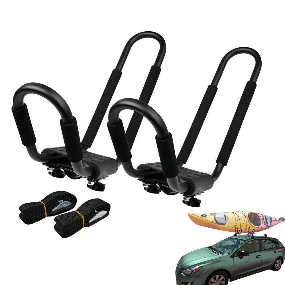 Laideyi Kayak Roof Rack 2pcs Mounted Kayak Rack for Vehicles Carrier