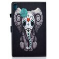 thumbnail image 4 of SaniMore iPad 10th Gemeration 2022 Covers and Cases, iPad 10.9 inch 10th Gen Cover with Pencil Holder, PU Leather Skin with Card Slots Auto Sleep/Wake Stand Smart Cover, Rose Elephant, 4 of 9