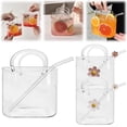 thumbnail image 6 of CHENjy Trendy Purse Design Drinking Glass，Versatile Use for Beverages，Attractive Decor Item 5.31*4.72*3.14 in, 6 of 6