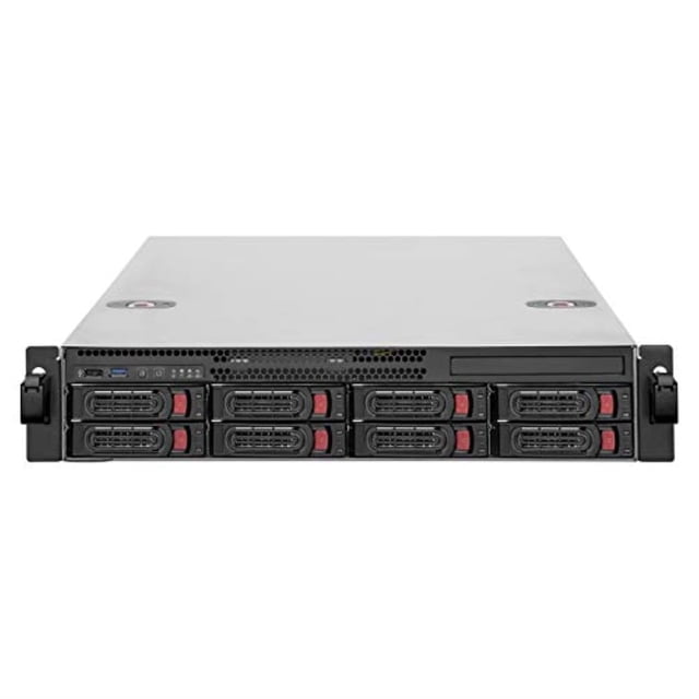 Chasis de almacenamiento SilverStone Technology RM22-308 2U de 8 compartimentos