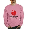 thumbnail image 2 of guisaled Funny Couples Valentines Sweatshirts for Women Men Funny Graphic Couple Matching Outfits Valentines Day s Valentine'S Day s, 2 of 5