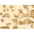 thumbnail image 1 of Ahgly Company Indoor Rectangle Oriental Brown Modern Area Rugs, 2' x 3', 1 of 4