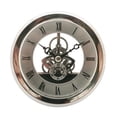 thumbnail image 6 of Clock Inserts, Transparent Skeleton Clock Inserts Recessed Clockwork, 6 of 6