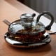 thumbnail image 5 of Juego de Tetera de Flores, Juego de Té Inglés de Frutas Hervidas, Vidrio Resistente Al , Tetera Nórdica de Lujo Asequible para ., 5 of 5