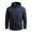 Dark Blue, variant on Tejiojio Winter Clearance Men's Thin Jacket Casual Sports Windbreaker Hooded Jacket