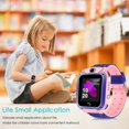 thumbnail image 5 of Watches children's smart watch sos phone watch smartwatch for kids sim card photowatches pink, 5 of 5
