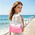 thumbnail image 4 of 1PC Huggea Bag, Women Summer Silicone Handbag, 135.26 fl oz Waterproof Foldable Crossbody Tote, 4 of 5