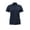 Deep Blue Hthr, variant on Paragon 131 Lady Dakota Performance Striated Heather Polo-DEEP BLUE HTHR-3XL