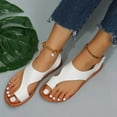 thumbnail image 2 of Ruyang Women's Beach Sandals Hollow Casual Slippers Flat Shoes Retro Clip Toe Sandals Slipper Shoes for Women, 2 of 7