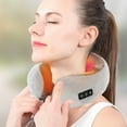 thumbnail image 6 of Back Neck Massager with Heat, Shiatsu Massage Pillow for Kneading Shoulder, Portable Electric Massage Device with 3 Modes, USB Charging Massage Tool for Home Office Car, Gift for Men Women, 6 of 8