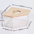thumbnail image 1 of Hamster Sand Bath Container,Hamster Sand Bath Shower Hamster Digging Sand Container Hamster Bathroom Box Achieve More, 1 of 5