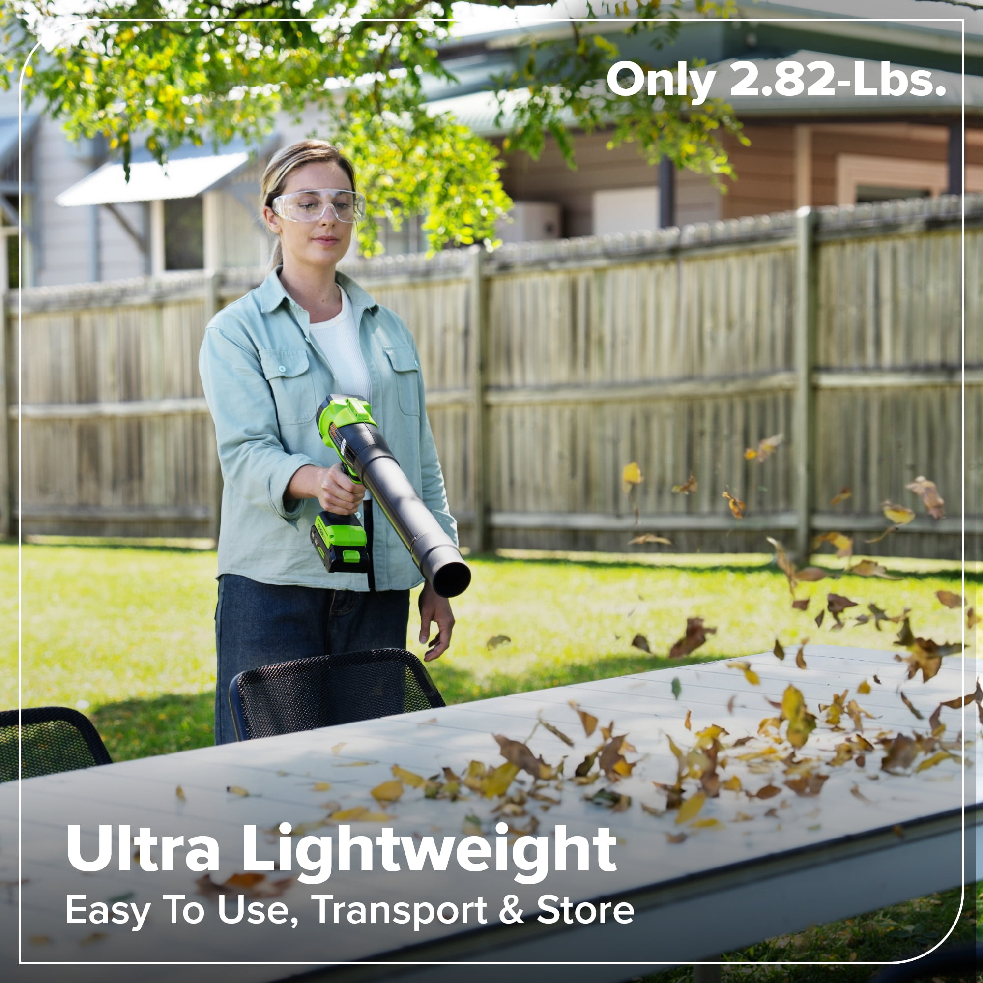 Greenworks 24V 12" Brushless String Trimmer and 270 CFM Brushless Leaf Blower Combo, Auto-Feed, 2.0Ah Battery, 30W USB-C Charger, 3-Year Warranty