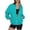 Mint Green, variant on TIANZEN Women‘s Winter Long Sleeve Zip Up Hoodless Sweatshirt Casual Solid Color Lined Jacket With Pockets Sweatshirts Women Hoodie