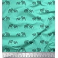 thumbnail image 1 of Soimoi Modal Satin Fabric Bull Dog Printed Fabric 1 Yard 42 Inch Wide, 1 of 3