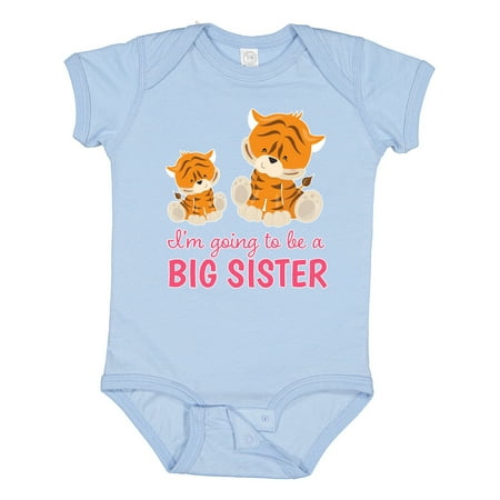 

Inktastic I m Going to Be a Big Sister Girls Baby Bodysuit