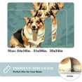 thumbnail image 2 of Corgi Dog Non-Slip Polyester Kitchen Mat Indoor Rug Area Rugs Machine Washable Indoor Mat, 2 of 6