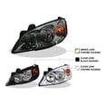 thumbnail image 6 of Geelife Black Headlights Head Lamp Left+Right Pair, 6 of 6
