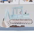 thumbnail image 6 of Bedtime Originals Construction Zone 3-Piece Trucks Nursery Baby Crib Bedding Set, 6 of 9