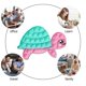 thumbnail image 3 of Juguete de burbuja de empuje de silicona para adultos y niños Ehuebsd juguete educativo para aliviar el estrés necesidades especiales concentración de Autismo, 3 of 9