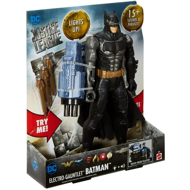 POWER ATTACK BATTLE GAUNTLET BATMAN ACTION FIGURE DAMAGED