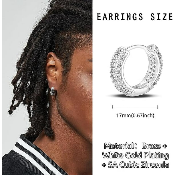 Luxury mens shop earrings