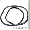 thumbnail image 7 of munirater FITs For Johnson Evinrude V4 329548 Brand New Cowl Glass Hood Rubber Seal, 7 of 7