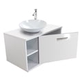thumbnail image 1 of Gabinete Baño Incluye Monomando Ovalin Ensamblado Color Blanco, 1 of 8