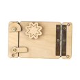 thumbnail image 3 of Piezas de tablero de actividades Juguetes sensoriales de madera Juguete interactivo de viaje para padres e hijos Sensorial Puerta, 3 of 9