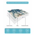 thumbnail image 5 of Quilts Twin Size, Coastal Octopus Soft Comforter Bedding Set for Bed, Vintage Summer Beach Coral Ocean Lightweight Quilted Bedspread with Pillow Cover(2 Pieces) for All Season, 68x86 Inch, 5 of 6