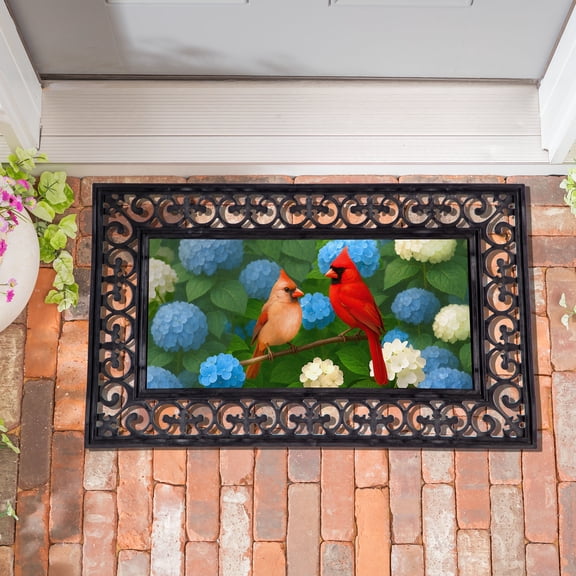 Potted Cardinals Sassafras Switch Mat