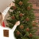 thumbnail image 1 of Christmas Decorations 12 Piece Flocked Christmas Balls Christmas Decoration SetMultiple Styles Of Christmas Tree Decorations Can Also Be Used For Other Party, 1 of 6