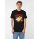 thumbnail image 1 of Camiseta gráfica de manga corta para hombre, divertida, estilo Cornhole, negra, para adultos, hombres, mujeres, adolescentes, jóvenes y ocio., 1 of 9