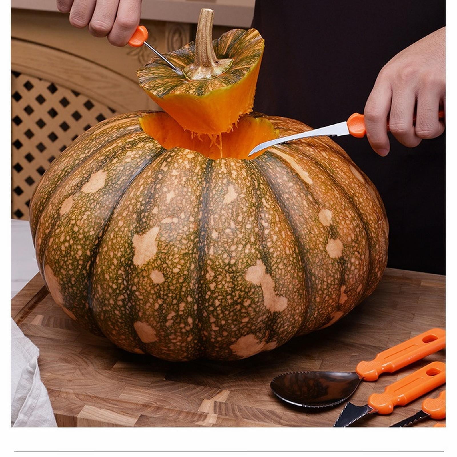 Oleegame 2PC Tomato Slicer And Lemon Slicer Pumpkin Carving Kit