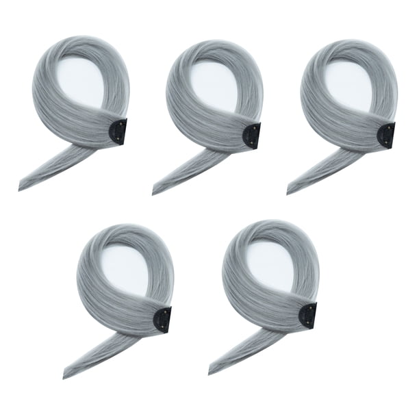 Extensiones de cabello Hair Color Party Highlight Clips en extensiones de cabello para mujeres, niños y niñas