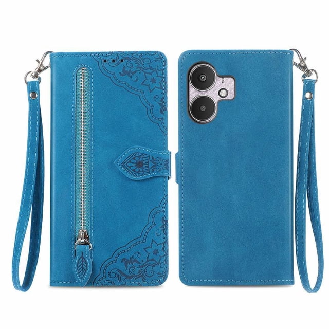 Funda billetera anti-golpes para GANGXUN Xiaomi Redmi 13C 5G , ideal para día a día y trabajo