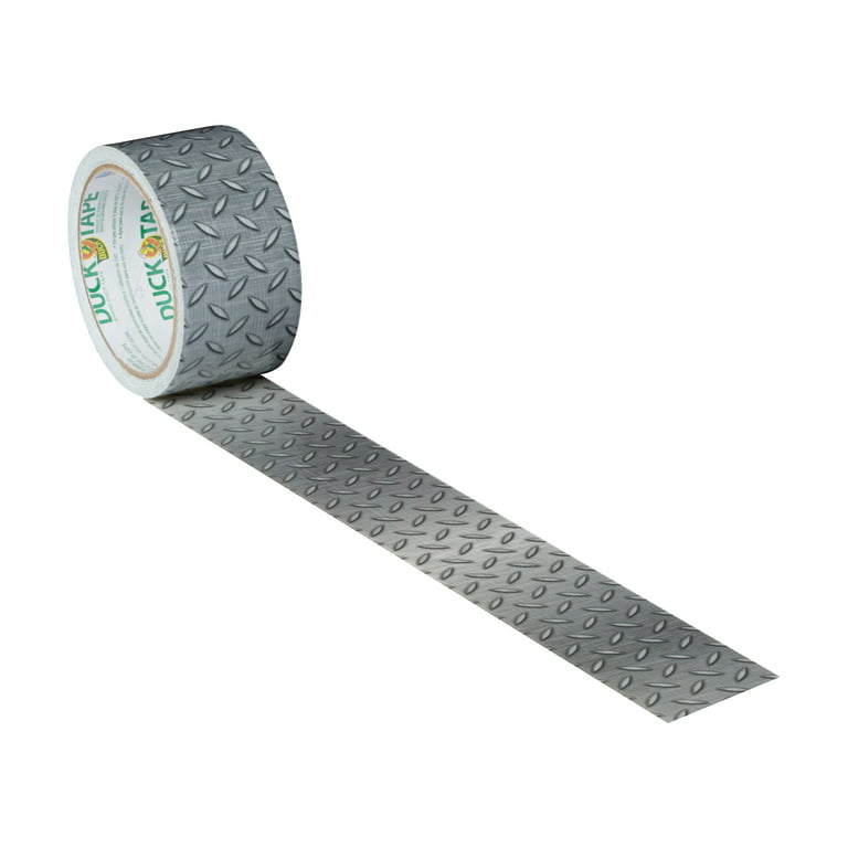 Duck Diamond Plate Printed Duct Tape, 1.88 inch x 10 yds.