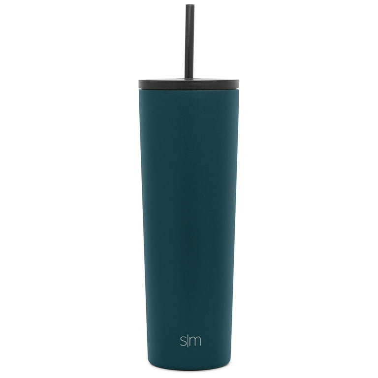 Simple Modern 28 oz Tumbler with Lid & Straw Review Ocean Geode