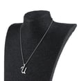 thumbnail image 4 of Collar colgante inicial Sunnimix de plata Con cadena, 4 of 8