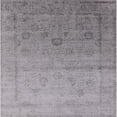 thumbnail image 1 of Ahgly Company Indoor Square Mid-Century Modern Dark Gray Oriental Area Rugs, 3' Square, 1 of 6