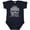 Navy, variant on Inktastic Together, We Fight Lung Cancer Awareness Boys or Girls Baby Bodysuit