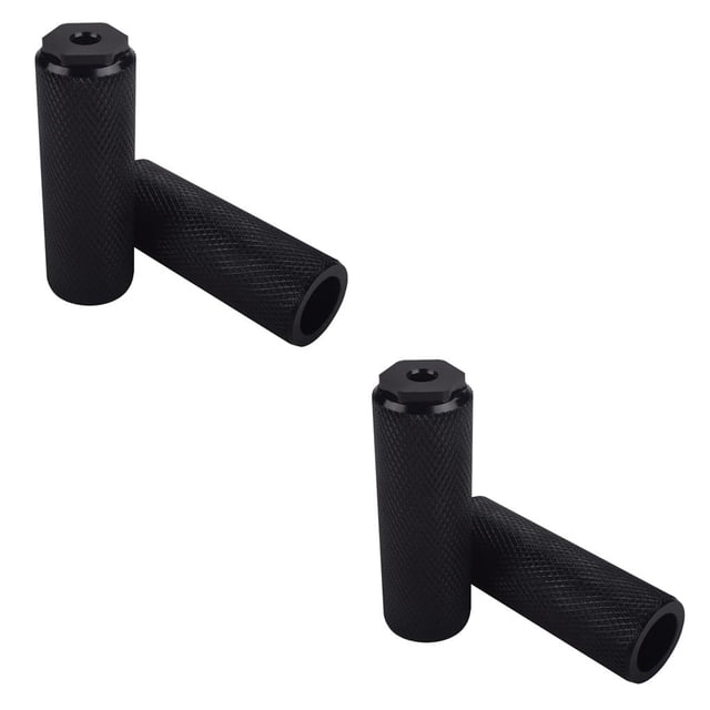 Soidarity Pedal antideslizante de aluminio para eje de bicicleta de montaña, 1 par, antideslizante, para eje delantero y trasero, accesorios para Type2 NO2
